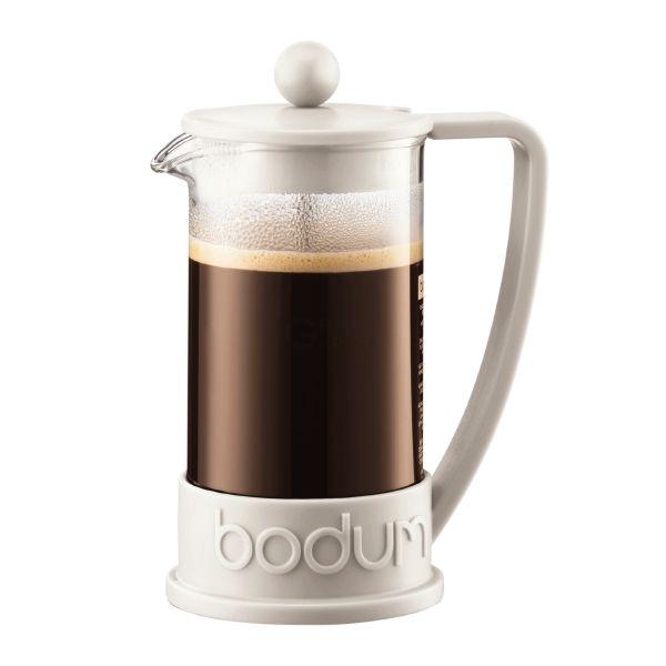 Bodum Френч-прес білий, 0,35 л, Brazil Bodum Френч-прес білий, 0,35 л, Brazil | https://grandposuda.com.ua