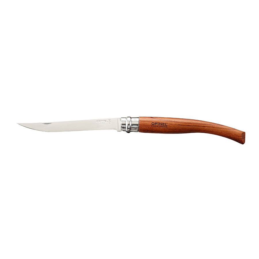 Opinel Нож складной 12 см металлик/дерево Slim | https://grandposuda.com.ua