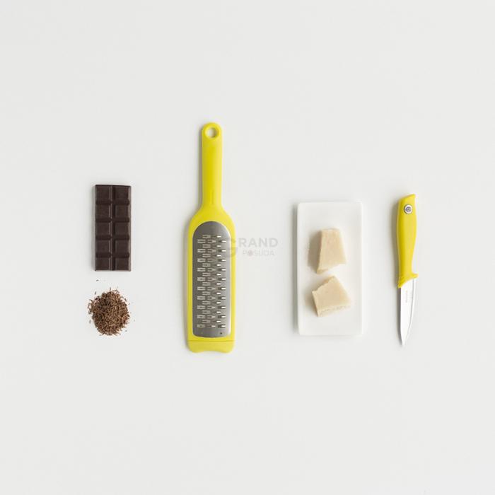 Brabantia Терка для нарізки скибочками 30 см жовта Tasty Colours | https://grandposuda.com.ua