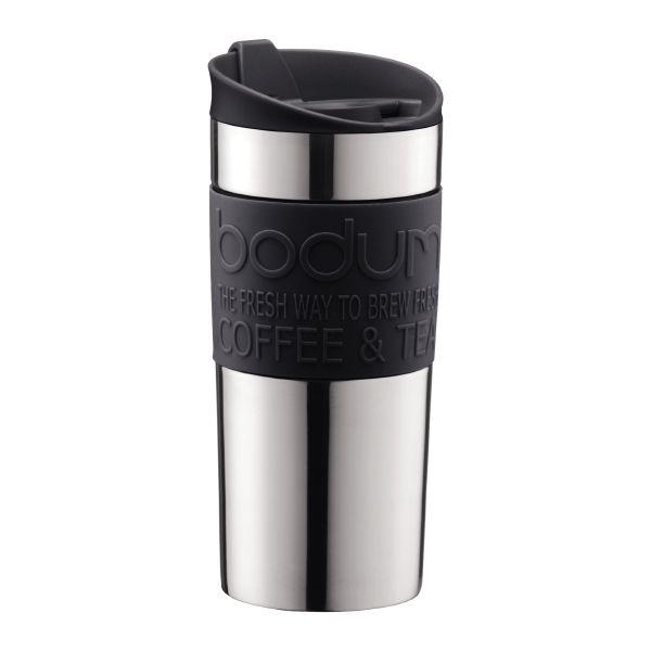 Bodum Кружка дорожная черная, 0,35 л, Travel Mug Bodum Кружка дорожная черная, 0,35 л, Travel Mug | https://grandposuda.com.ua