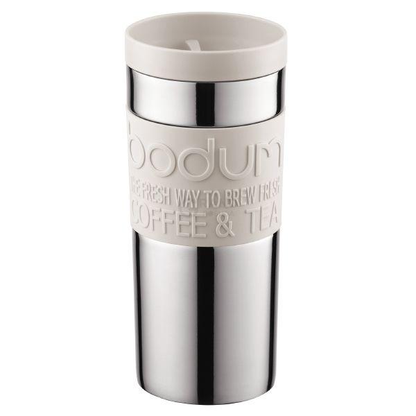 Bodum Кружка вакуумна біла, 0,35 л, Travel Mug Bodum Кружка вакуумна біла, 0,35 л, Travel Mug | https://grandposuda.com.ua