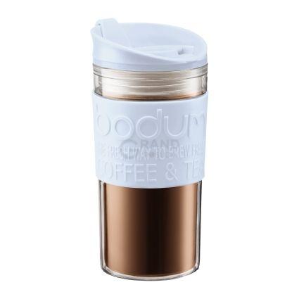 Bodum Кружка дорожня блакитна з подвійними стінками, 0,35 л, Travel Mug Bodum Кружка дорожня блакитна з подвійними стінками, 0,35 л, Travel Mug | https://grandposuda.com.ua