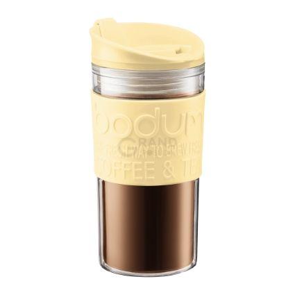 Bodum Кружка дорожня бананова з подвійними стінками, 0,35 л, Travel Mug Bodum Кружка дорожня бананова з подвійними стінками, 0,35 л, Travel Mug | https://grandposuda.com.ua