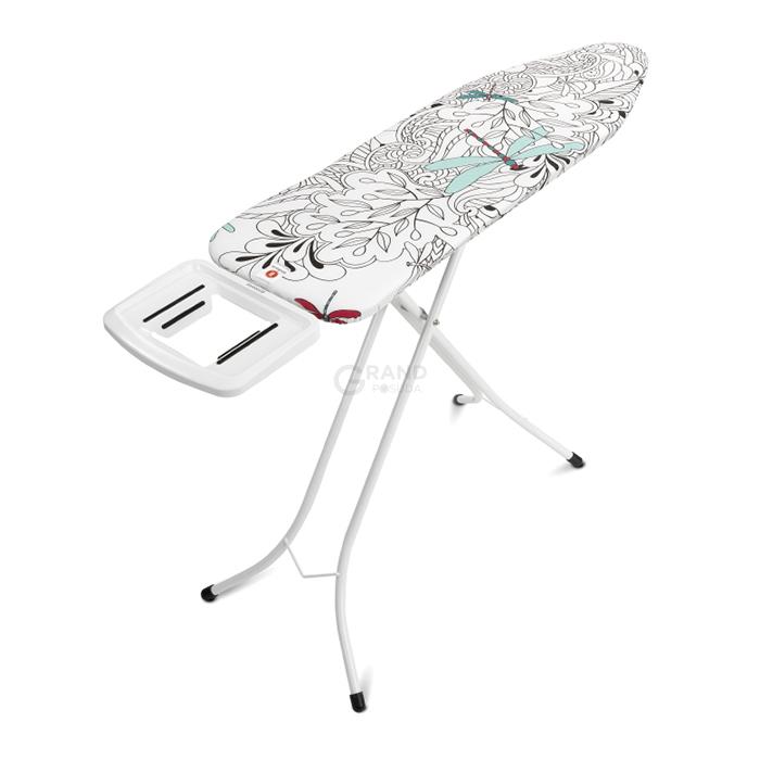 Brabantia Дошка зі стаціонарної підставкою для парової праски 124 x 38 см (B) Dragonfly | https://grandposuda.com.ua