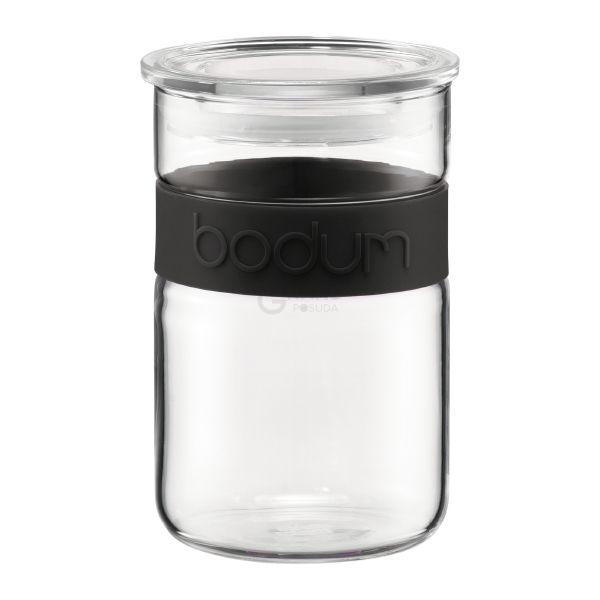 Bodum Емкость для хранения черная, 0,6 л, Presso Bodum Емкость для хранения черная, 0,6 л, Presso | https://grandposuda.com.ua