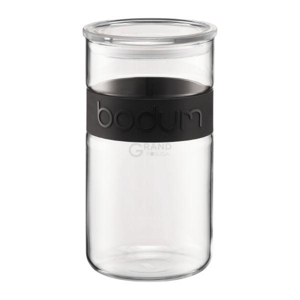 Bodum Емкость для хранения черная, 2 л, Presso Bodum Емкость для хранения черная, 2 л, Presso | https://grandposuda.com.ua