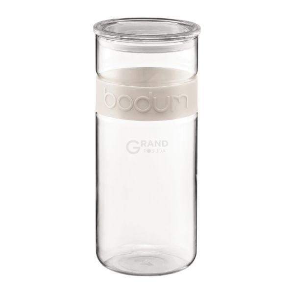 Bodum Емкость для хранения белая, 2,5 л, Presso Bodum Емкость для хранения белая, 2,5 л, Presso | https://grandposuda.com.ua