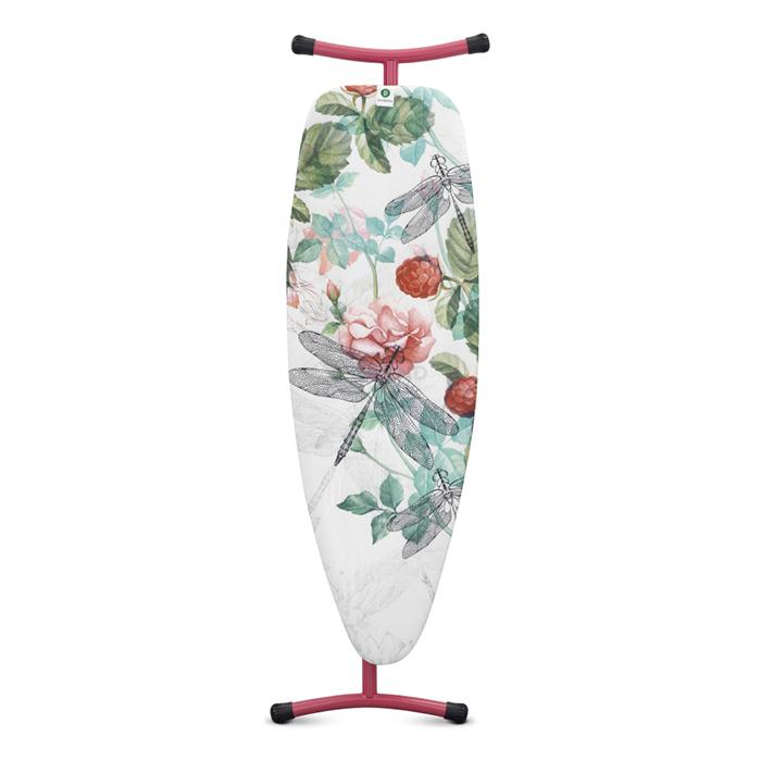 Brabantia Дошка c силіконової підставкою для праски 135 x 45 cm (D) Raspberry | https://grandposuda.com.ua