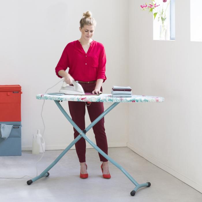 Brabantia Дошка c силіконової підставкою для праски 135 x 45 cm (D) Botanical | https://grandposuda.com.ua