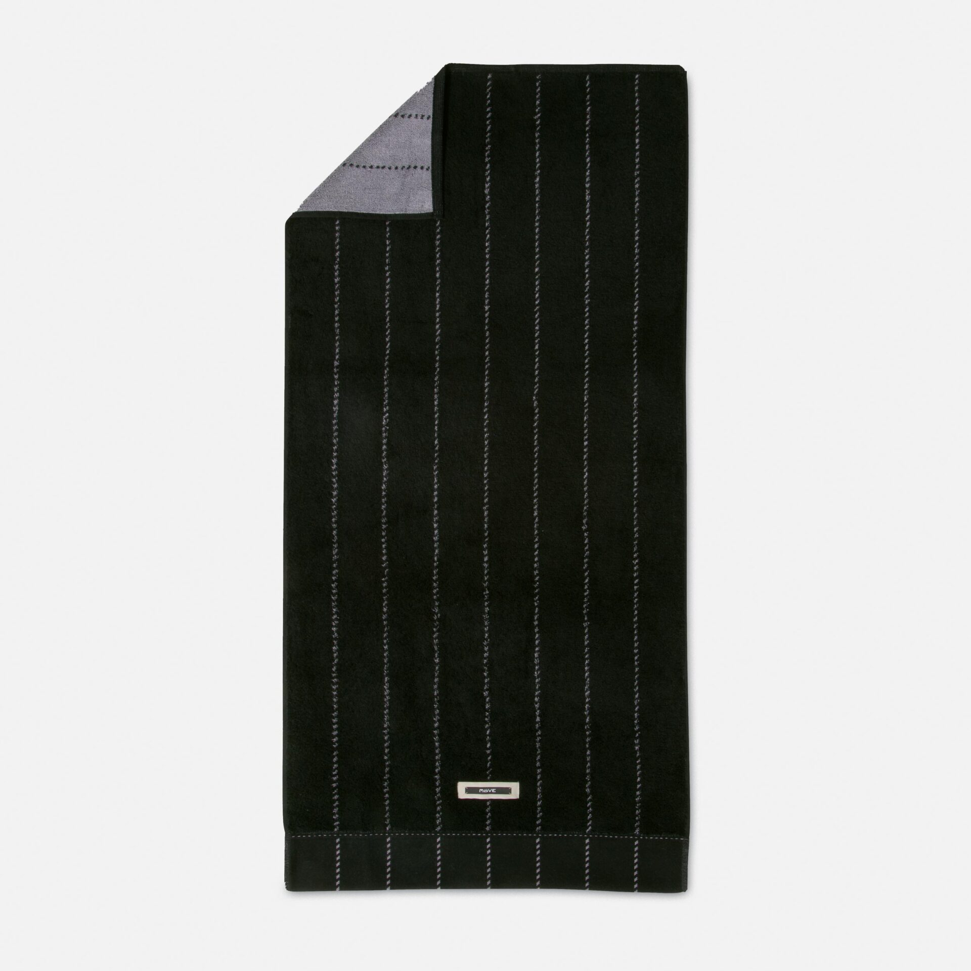 Полотенце для рук 50х100 см, black/stone Gentleman Möve | https://grandposuda.com.ua
