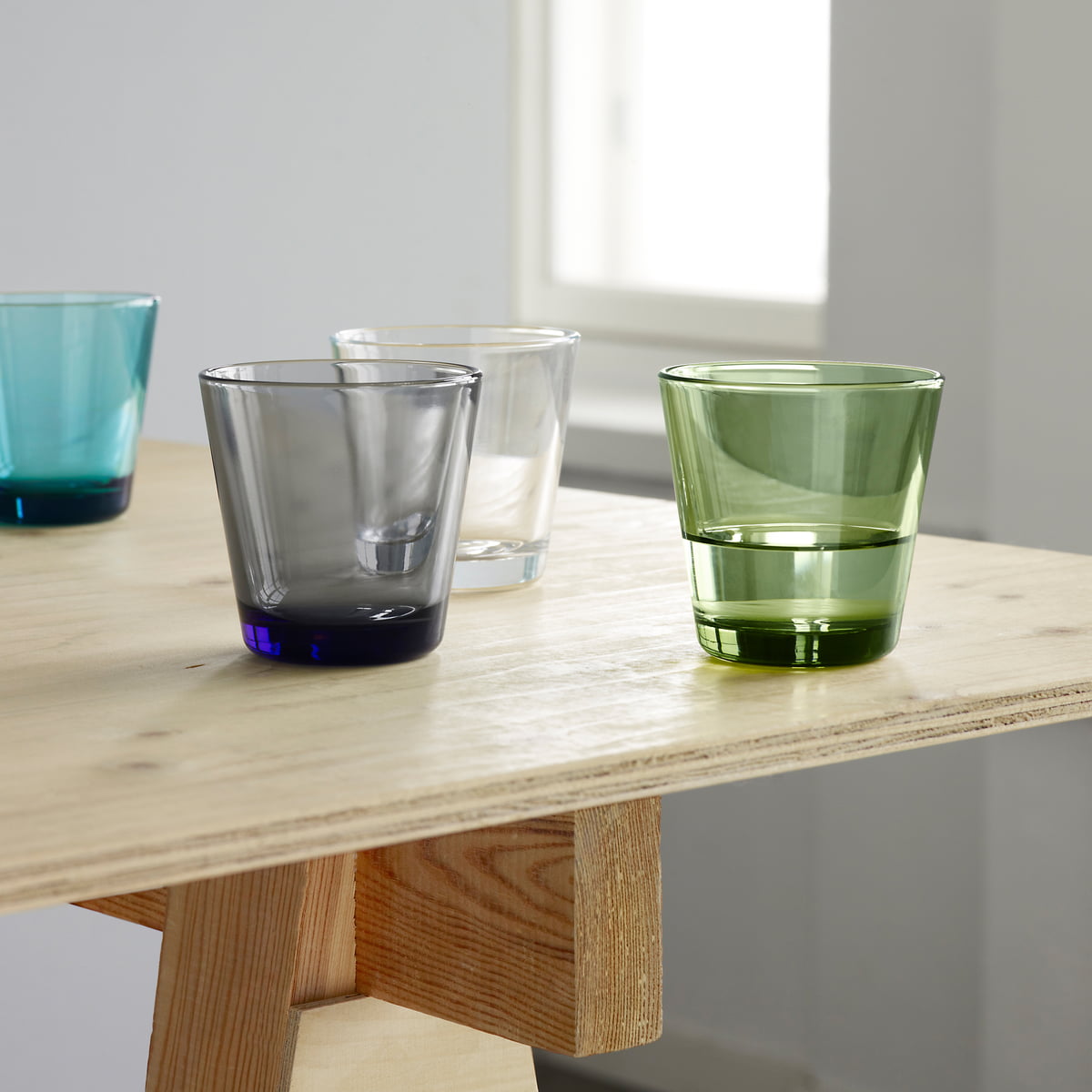 Iittala Стакан 210 мл зеленый Kartio | https://grandposuda.com.ua