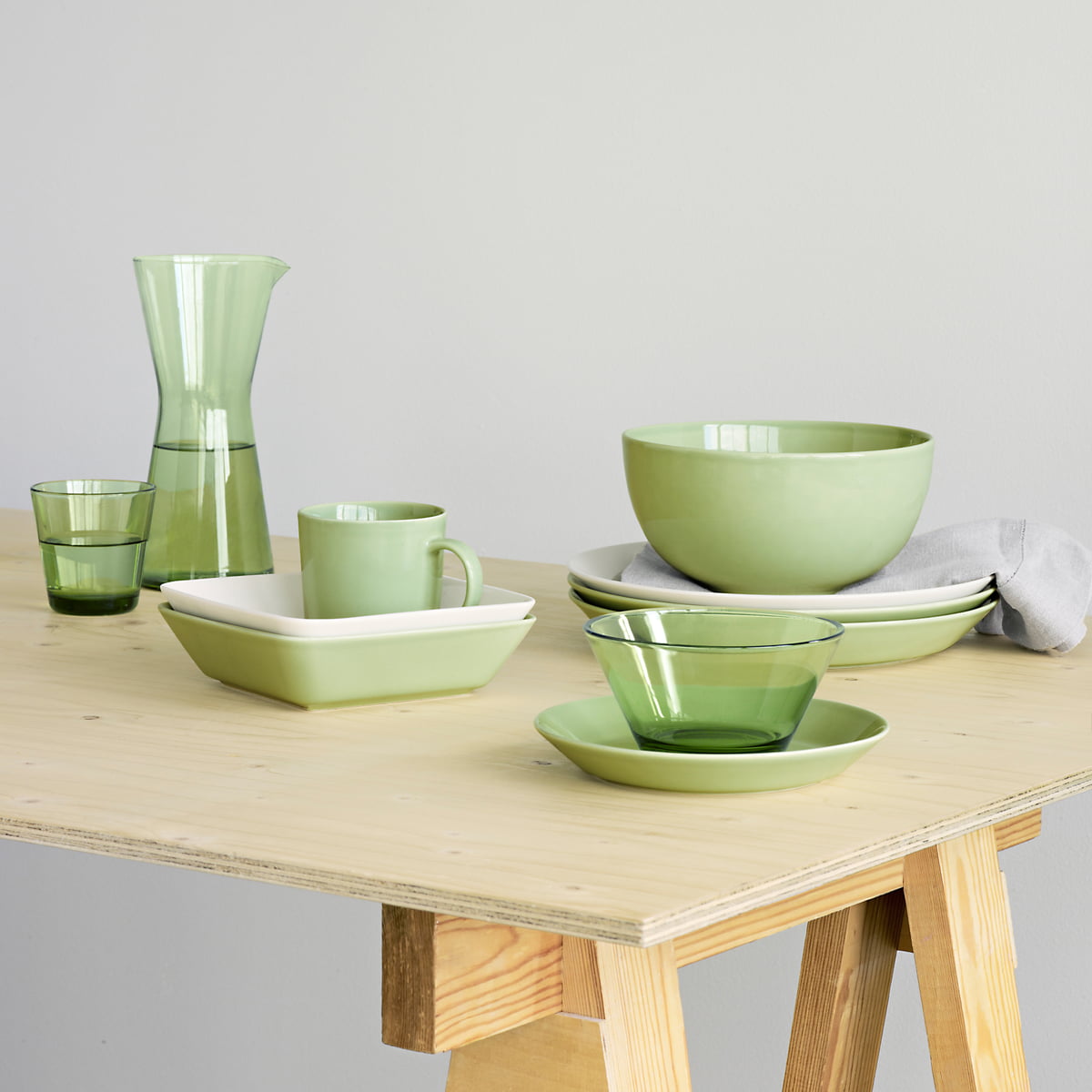 Iittala Стакан 210 мл зеленый Kartio | https://grandposuda.com.ua