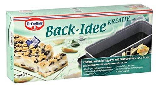 Dr. Oetker Форма для випікання пирога / хліба роз’ємна 30 см Back - Idee Kreativ | https://grandposuda.com.ua