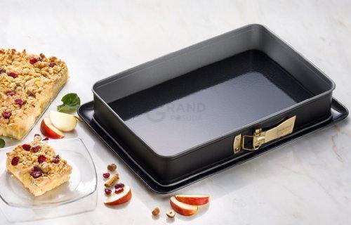 Dr. Oetker Форма для випікання роз’ємна прямокутна 29 x 42 x 7 см Back - Idee Kreativ | https://grandposuda.com.ua