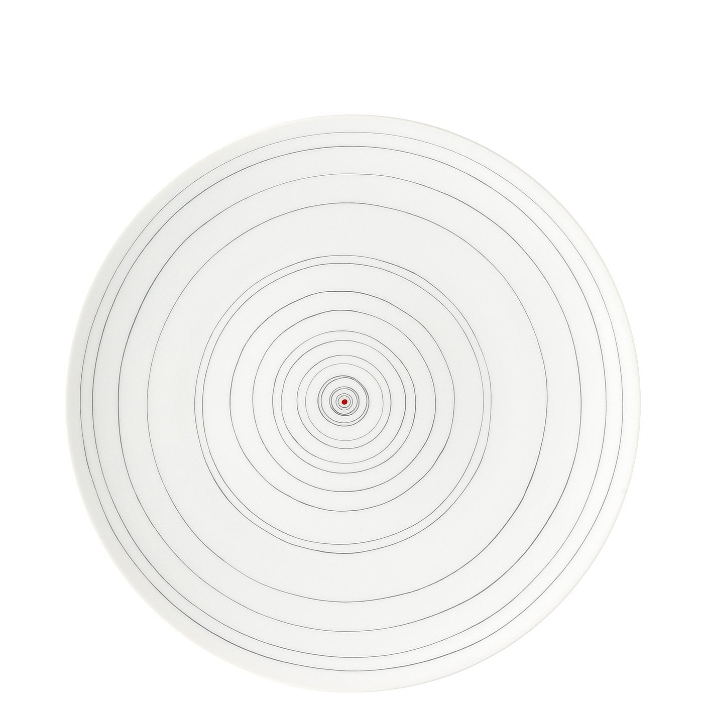 Rosenthal Тарелка 28 см белая Stripes 2.0 TAC Gropius | https://grandposuda.com.ua