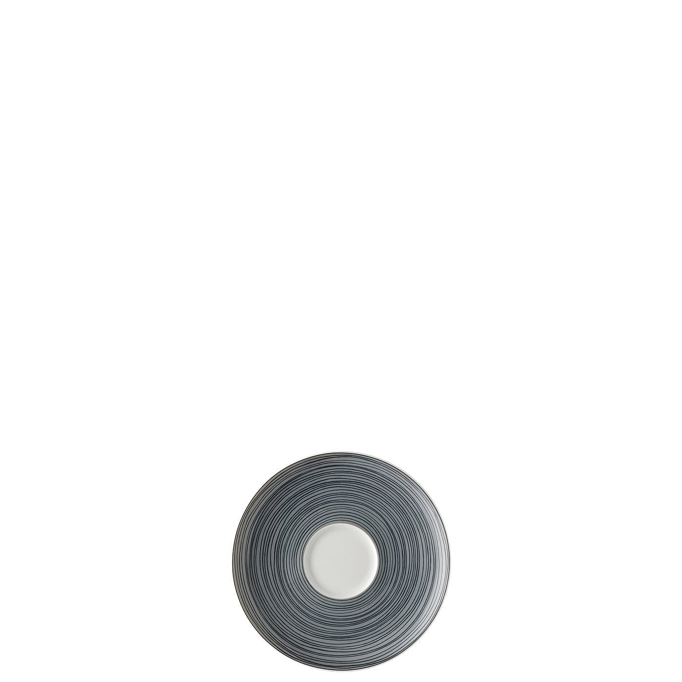 Rosenthal Блюдце к чашке для эспрессо 11,5 см матовое Stripes 2.0 TAC Gropius | https://grandposuda.com.ua