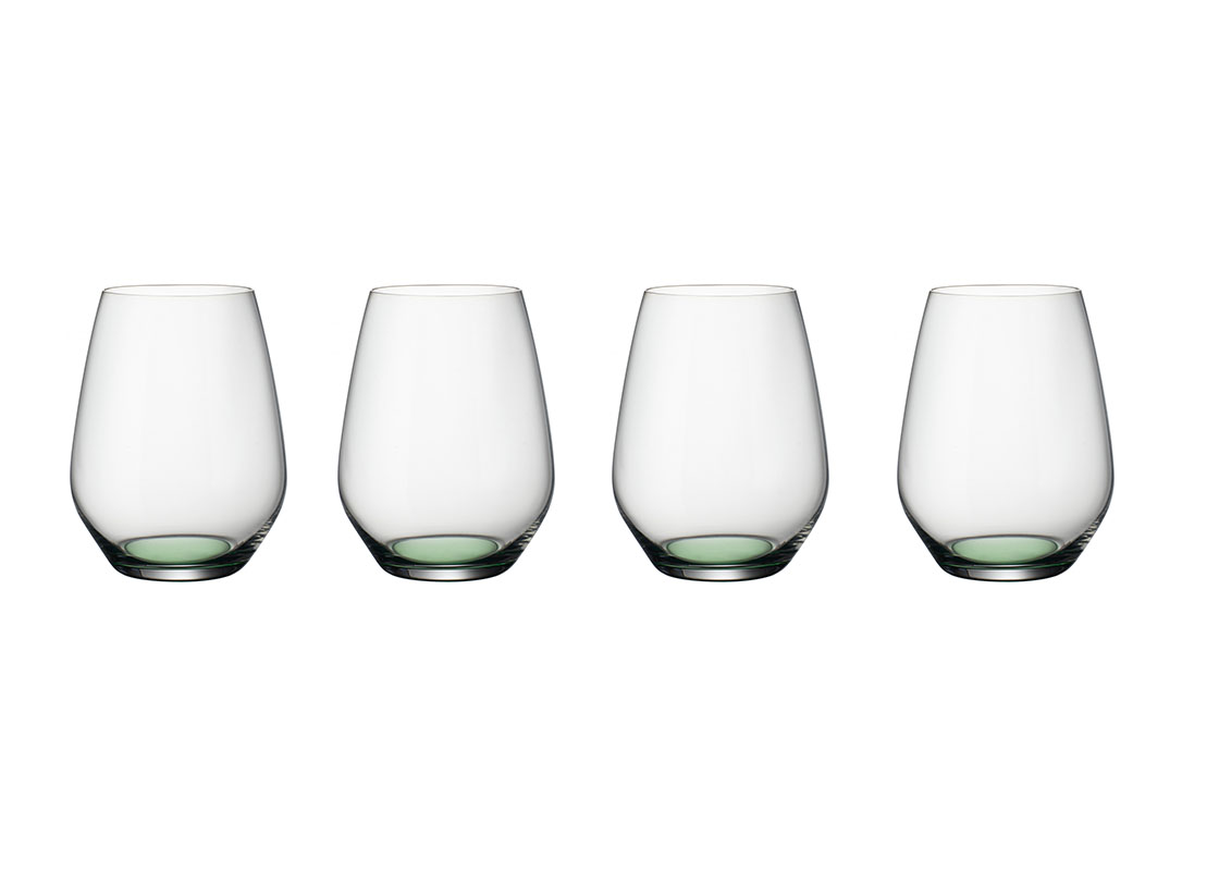 Villeroy & Boch Набір склянок для коктейлів 0.42 л 4 предмета Colourful Life Green Apple | https://grandposuda.com.ua