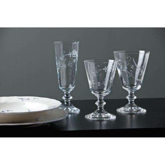Villeroy & Boch Набір келихів для шампанського, 0,17 л, 4 предмета, Vieux Luxemburg Brindille | https://grandposuda.com.ua