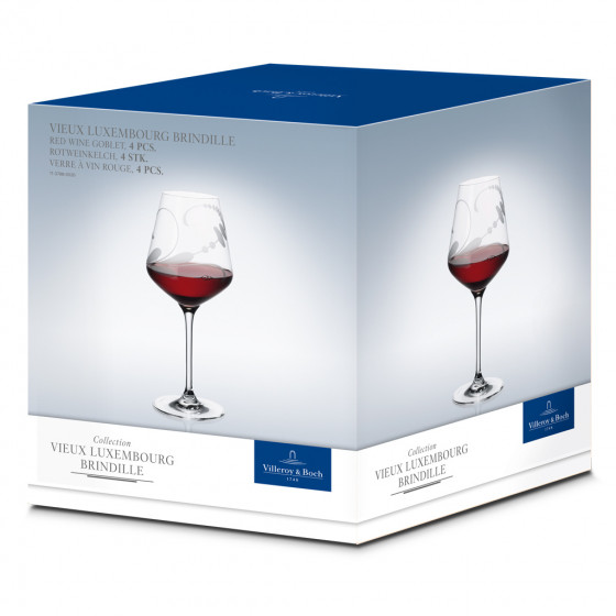 Villeroy & Boch Бокал для красного вина 235 мм Vieux Luxemburg Brindille | https://grandposuda.com.ua