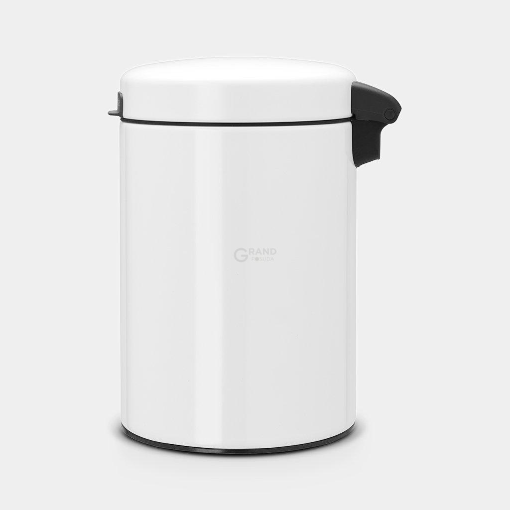 Brabantia Настінний сміттєвий бак 3 л білий NewIcon | https://grandposuda.com.ua