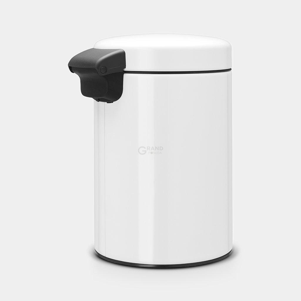 Brabantia Настінний сміттєвий бак 3 л білий NewIcon | https://grandposuda.com.ua