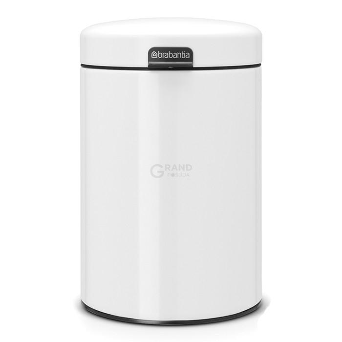 Brabantia Настінний сміттєвий бак 3 л білий NewIcon | https://grandposuda.com.ua