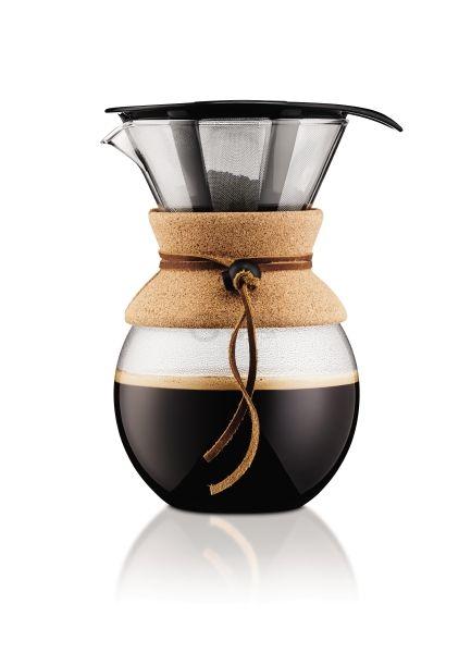 Bodum Кофейник с двойными стенками, 1 л, Pour Over | https://grandposuda.com.ua