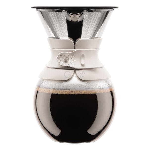 Bodum Кавник з фільтром, 1 л, Pour Over | https://grandposuda.com.ua