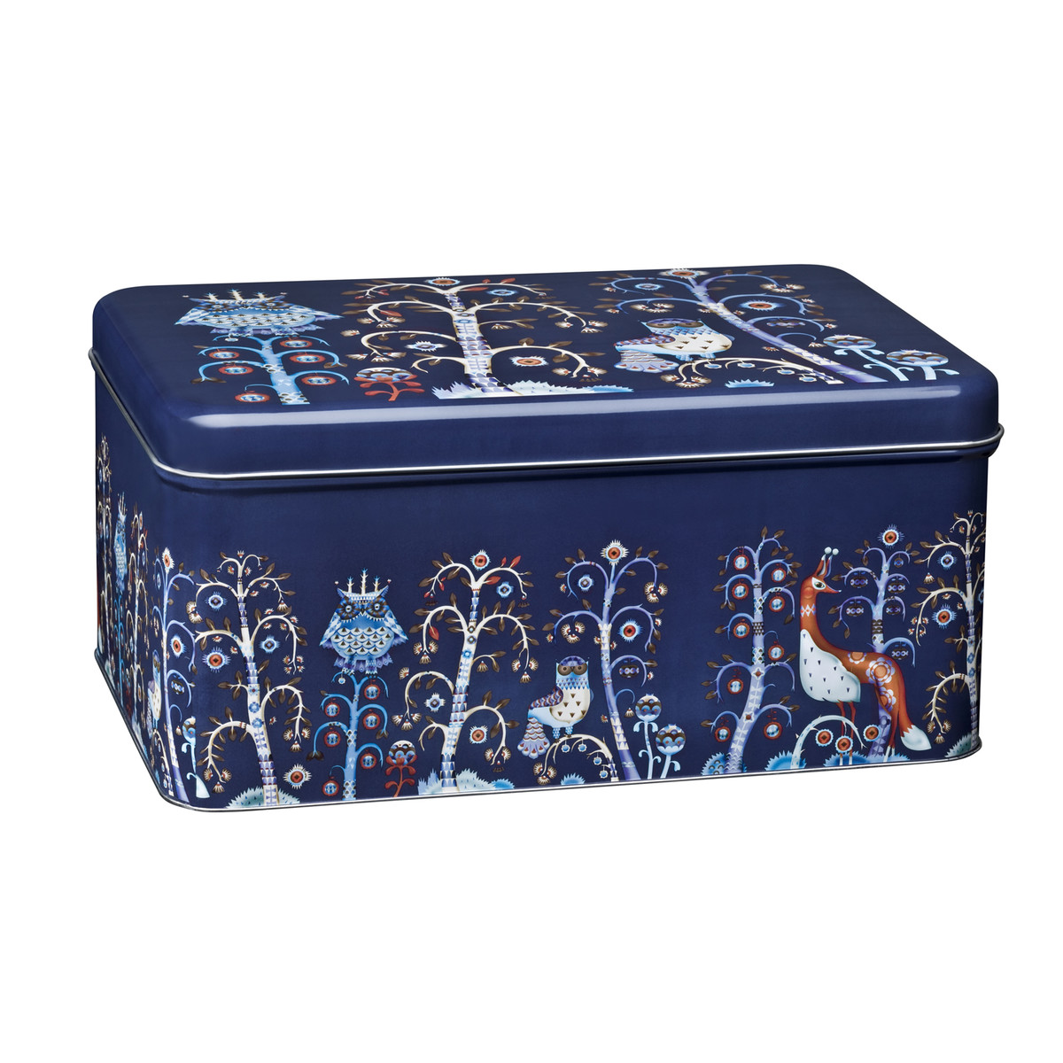 Iittala Ємність для зберігання 17,8х13х28 см біла Taika | https://grandposuda.com.ua