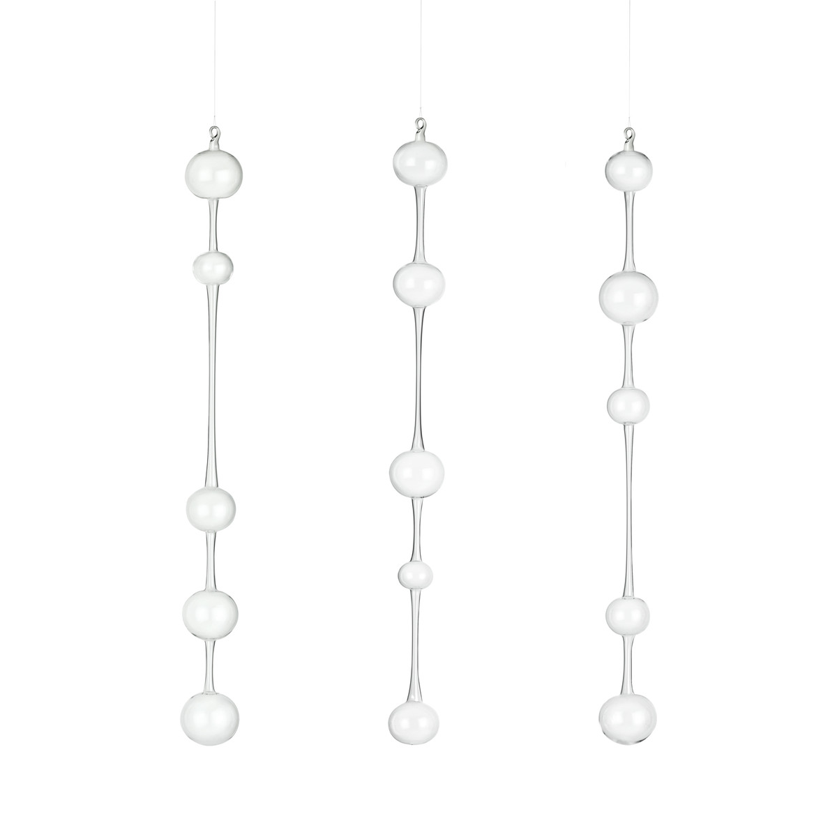 Iittala Декоративная подвеска 7,8х24,5х68 см прозрачная Ateenan Aamu | https://grandposuda.com.ua