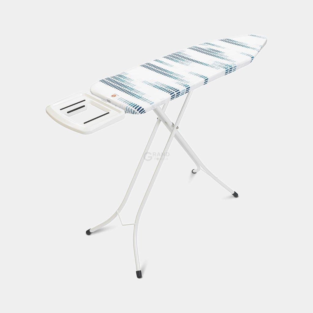 Brabantia Доска со стационарной подставкой для парового утюга 124 x 38 см (B) MUSIC | https://grandposuda.com.ua