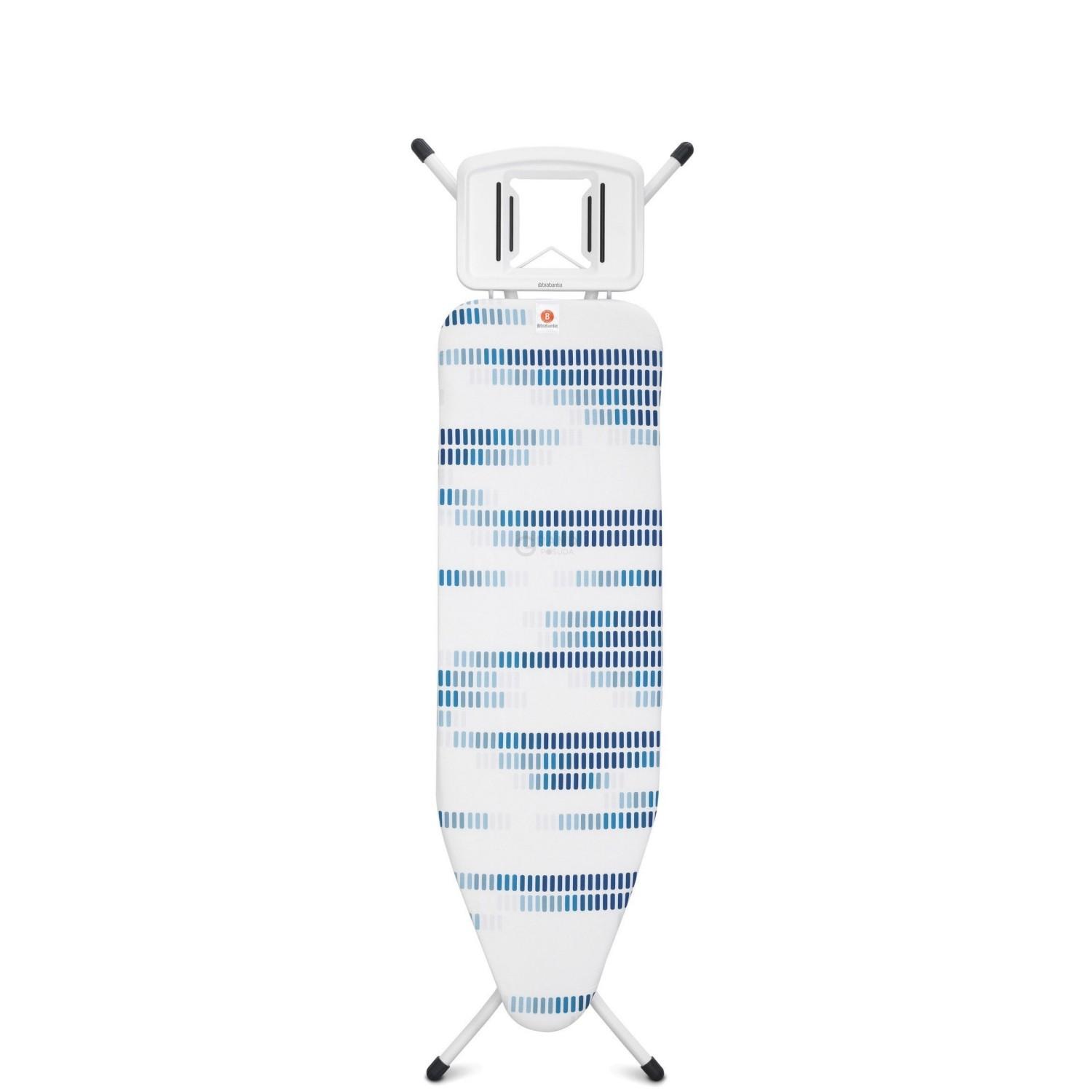 Brabantia Доска со стационарной подставкой для парового утюга 124 x 38 см (B) MUSIC | https://grandposuda.com.ua