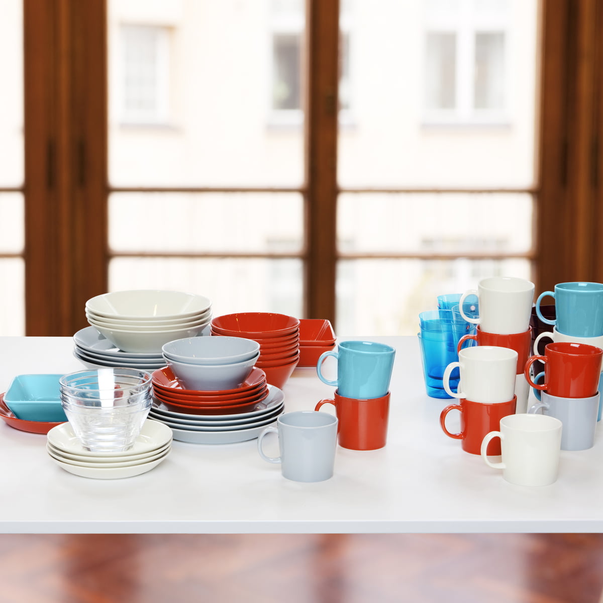 Iittala Тарелка Ø 26 см бирюзовая Teema | https://grandposuda.com.ua