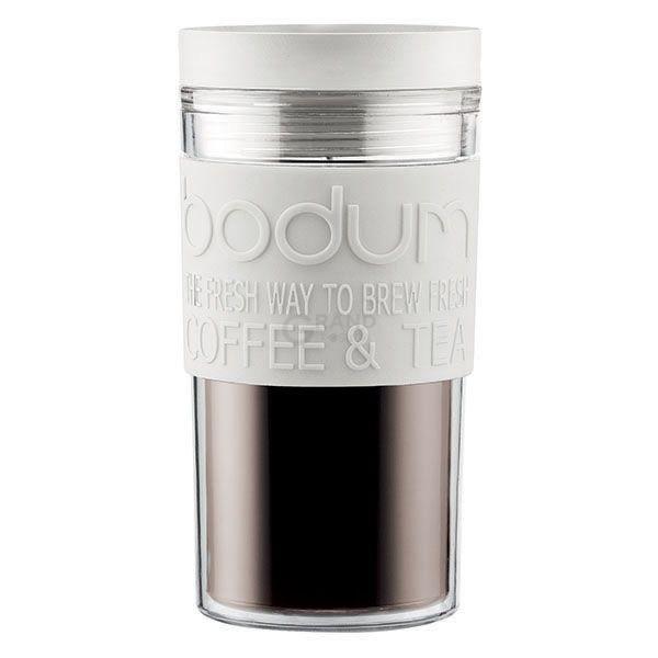 Bodum Кружка біла, 0,35 л, Travel Mug Bodum Кружка біла, 0,35 л, Travel Mug | https://grandposuda.com.ua