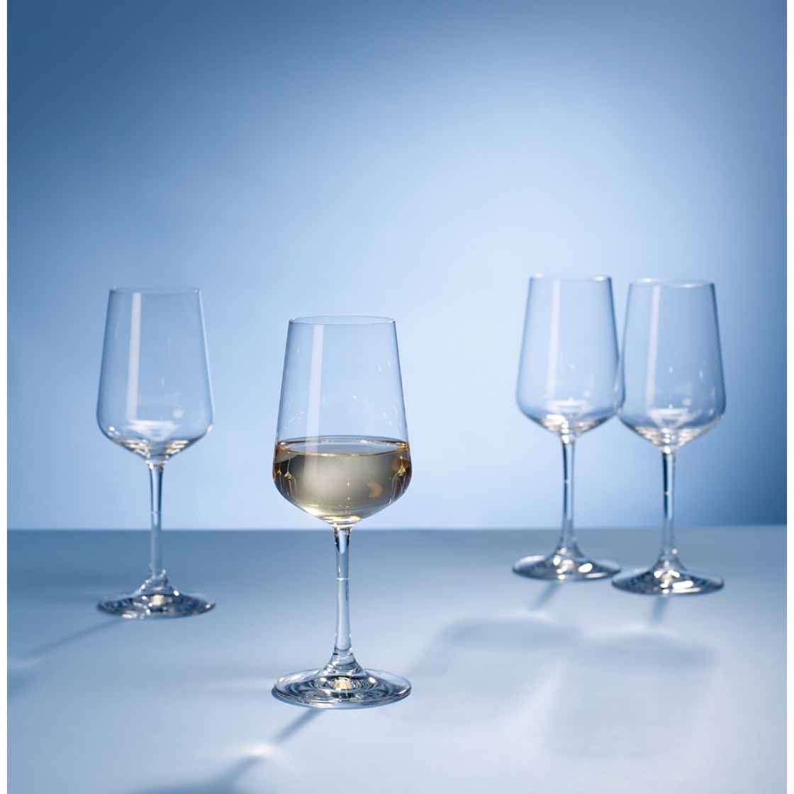 Villeroy & Boch Бокал для белого вина, набор 4 предмета 21,4 см Ovid | https://grandposuda.com.ua