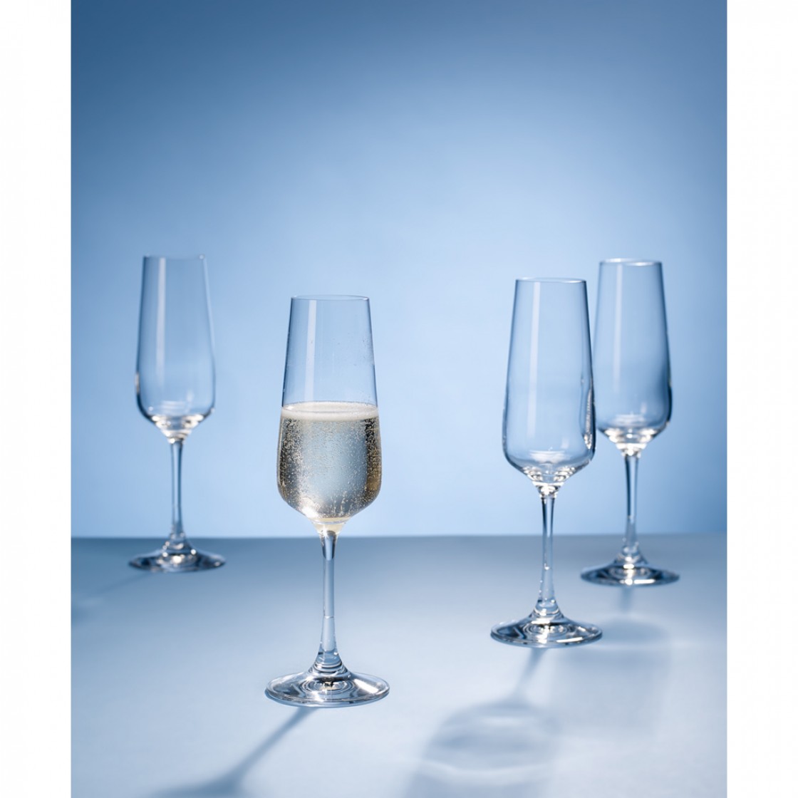 Villeroy & Boch Бокал для шампанского, набор 4 предмета 22,8 см Ovid | https://grandposuda.com.ua