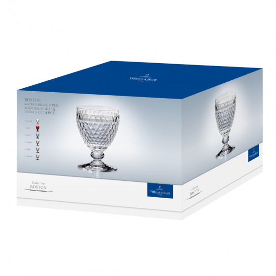 Villeroy & Boch Бокал для воды 144 мм Boston, белый | https://grandposuda.com.ua