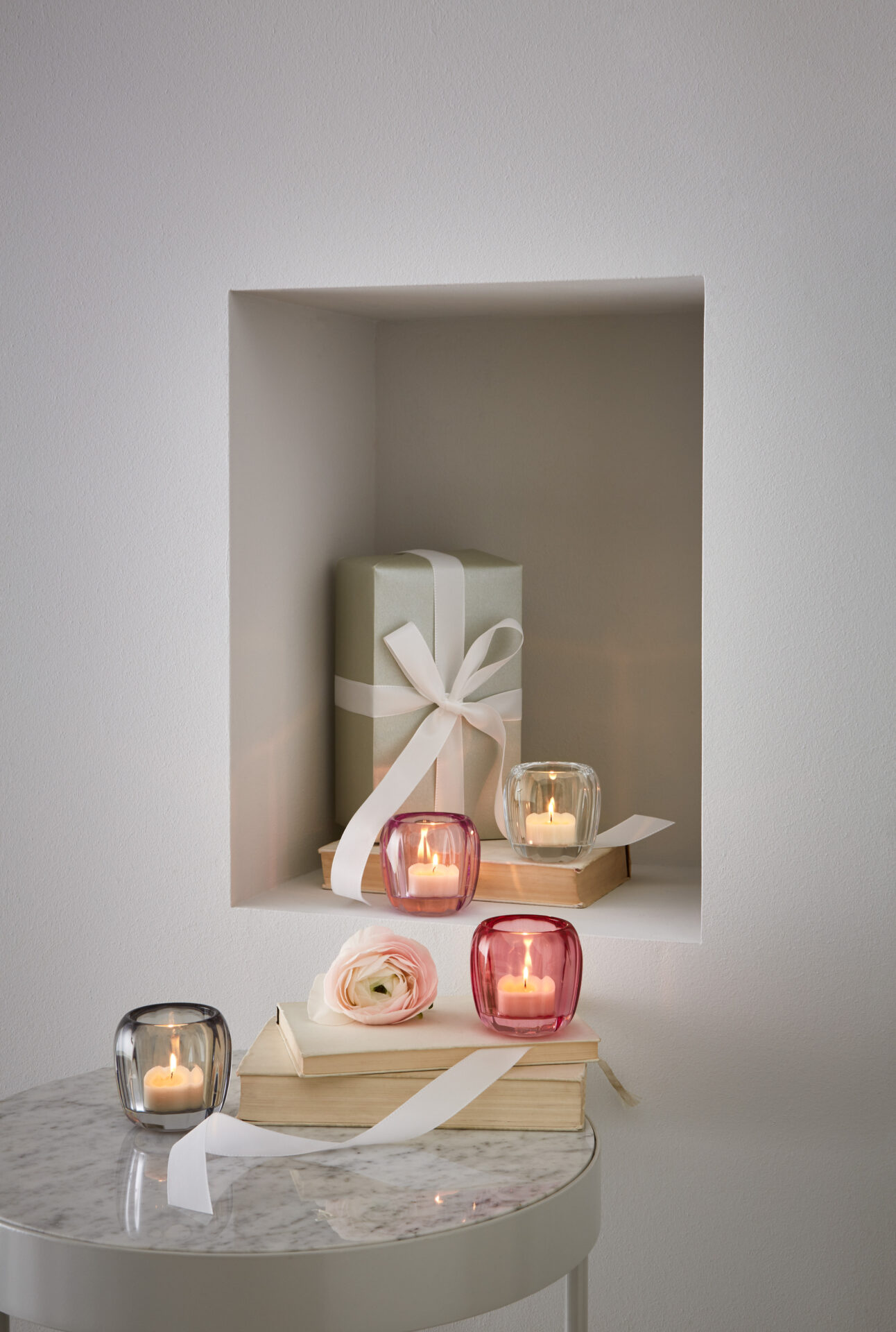 Villeroy & Boch Подсвечник для чайной свечи 70 мм Coloured DeLight Cosy Grey | https://grandposuda.com.ua