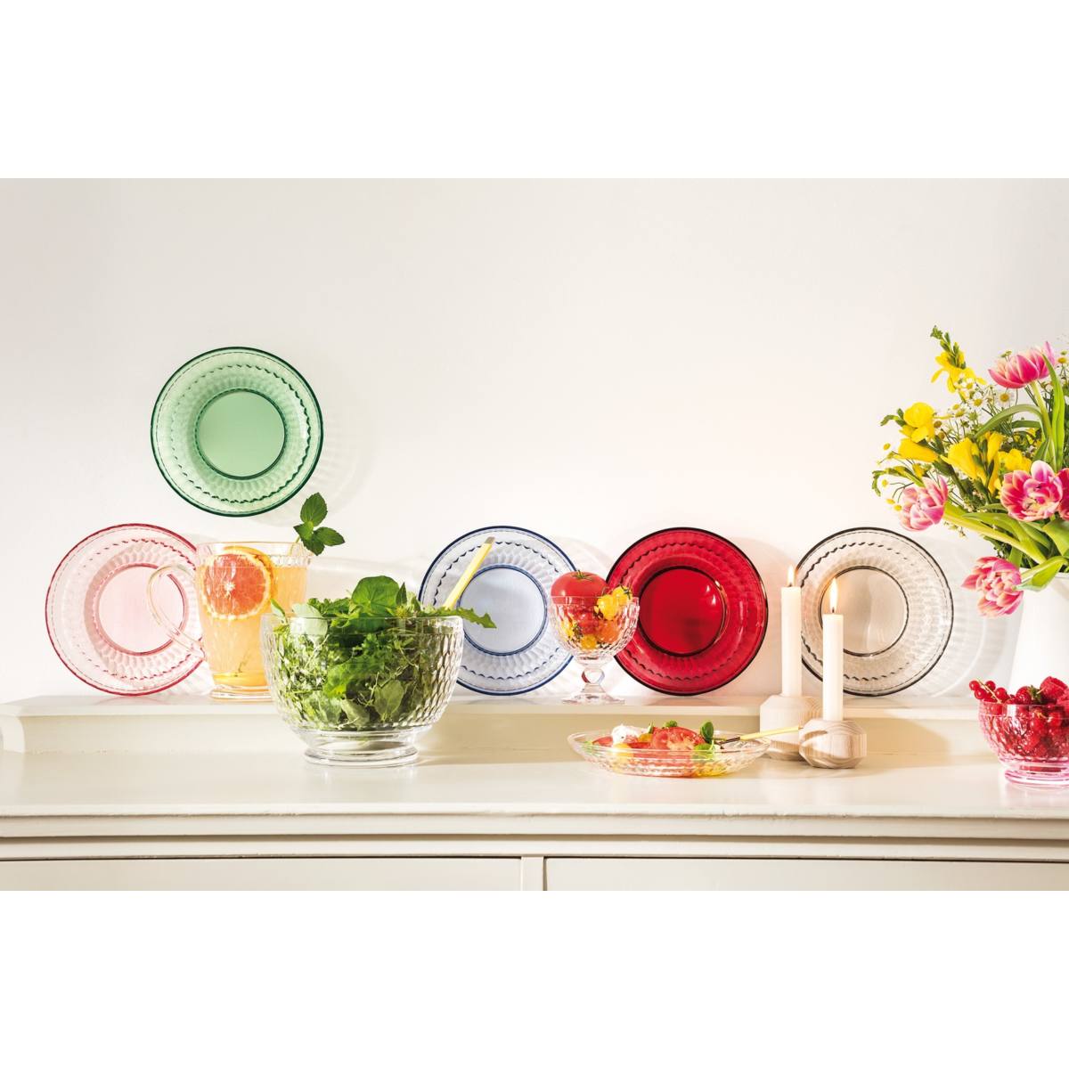Villeroy & Boch Тарелка для закусок и десертов 21 см, зеленая Boston | https://grandposuda.com.ua