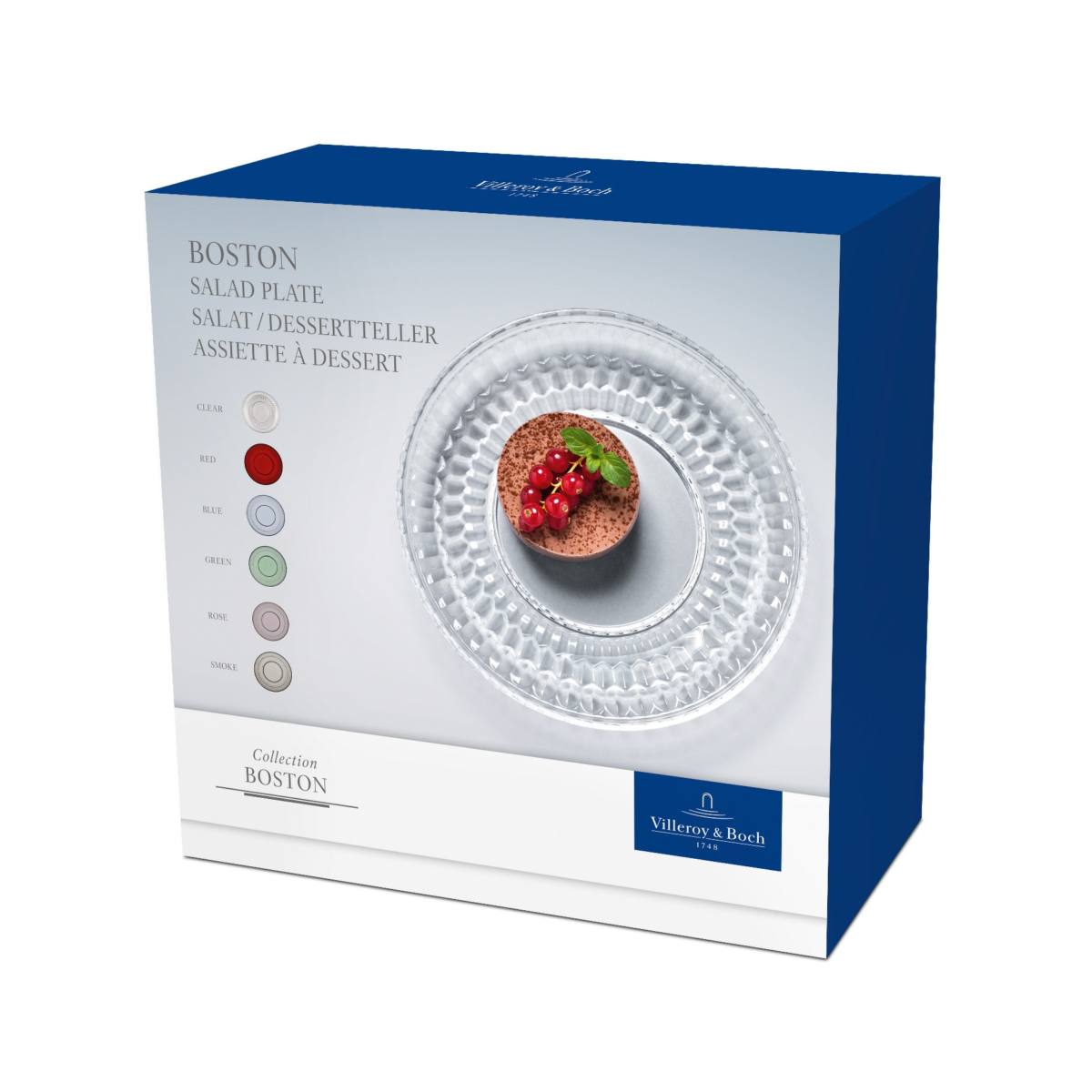 Villeroy & Boch Тарелка для закусок и десертов 21 см, зеленая Boston | https://grandposuda.com.ua