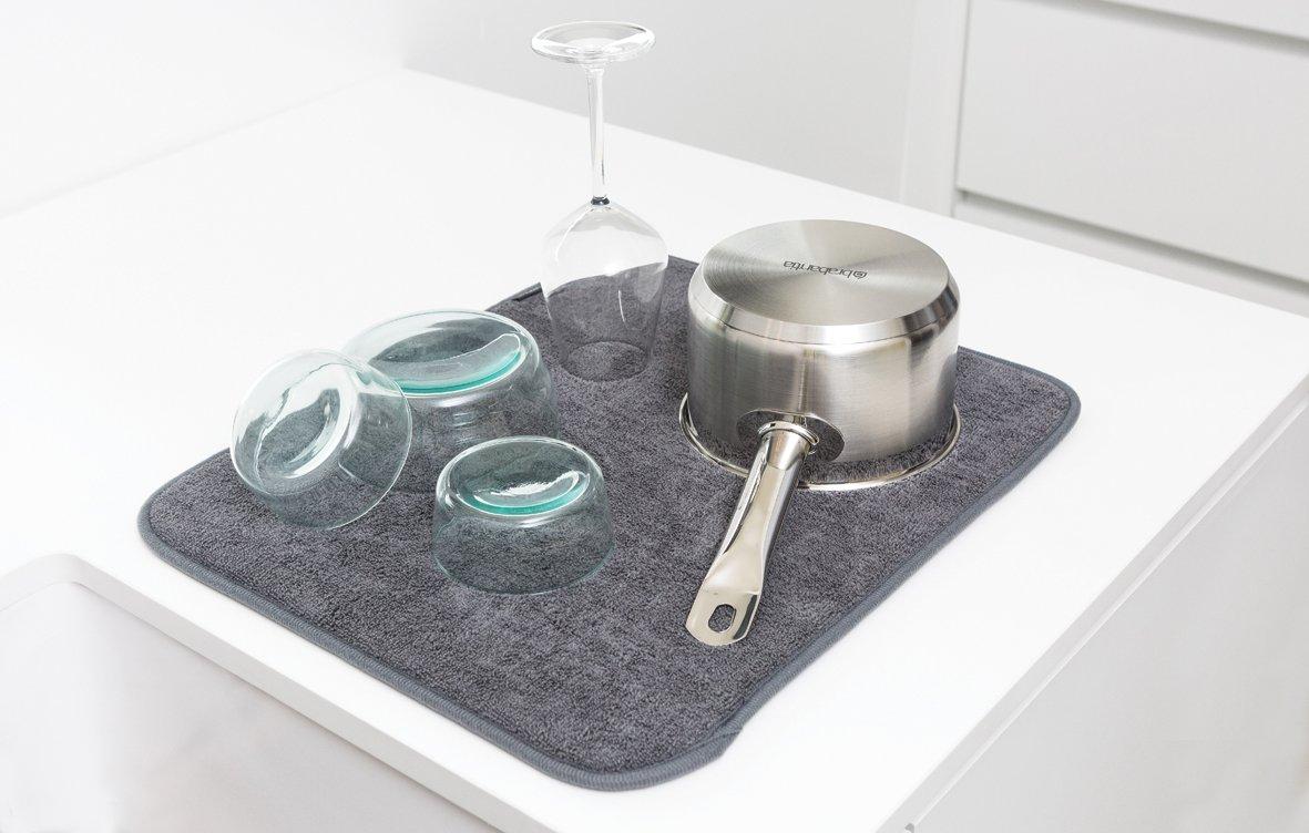 Brabantia Килимок - сушарка для посуду 1х40х47 см темно-сірий | https://grandposuda.com.ua