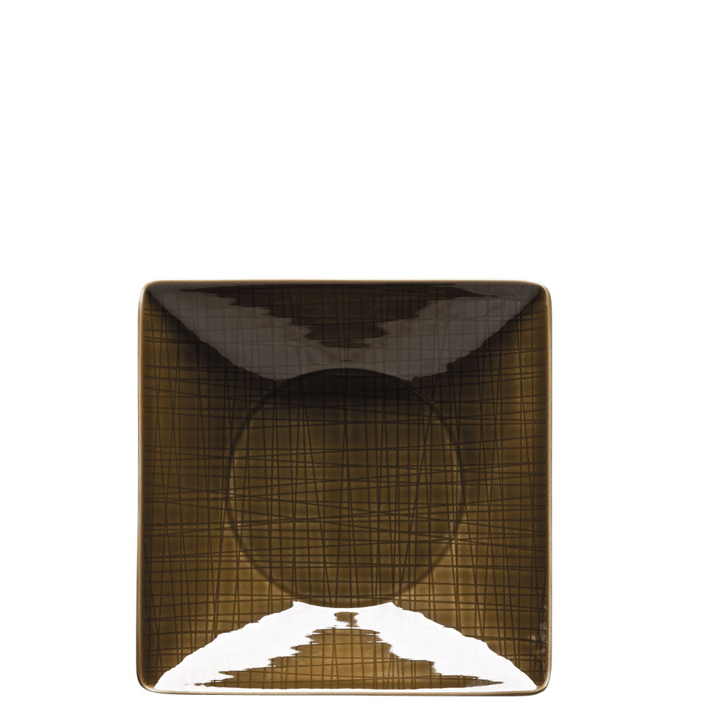 Rosenthal Тарелка 20 см глубокая, квадратная Mesh Colours | https://grandposuda.com.ua