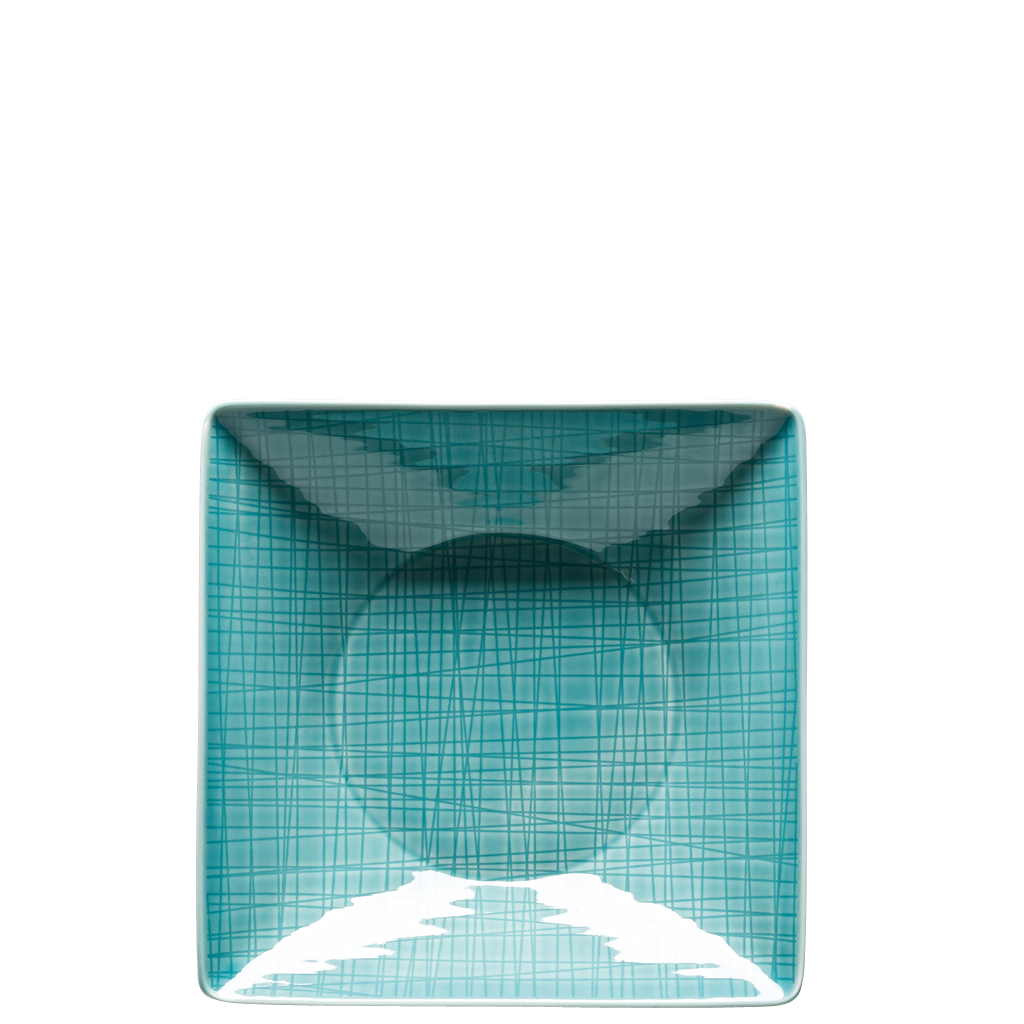 Rosenthal Тарелка 20 см глубокая, квадратная Mesh Colours | https://grandposuda.com.ua