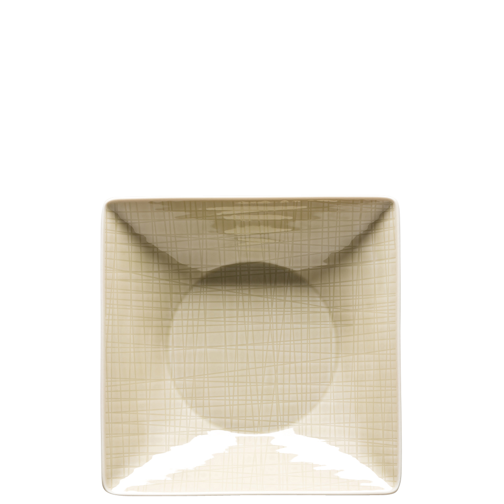 Rosenthal Тарелка 20 см глубокая, квадратная Mesh Colours | https://grandposuda.com.ua