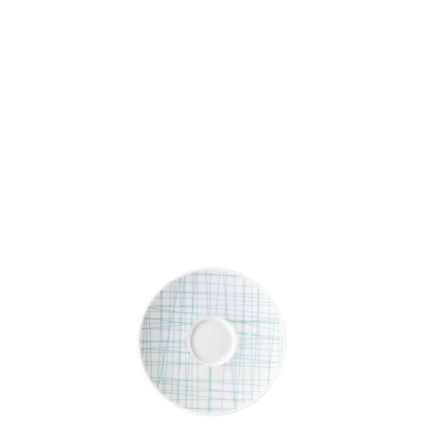 Rosenthal Блюдце до чашки для кави 12 см Line Aqua Mesh Colours | https://grandposuda.com.ua