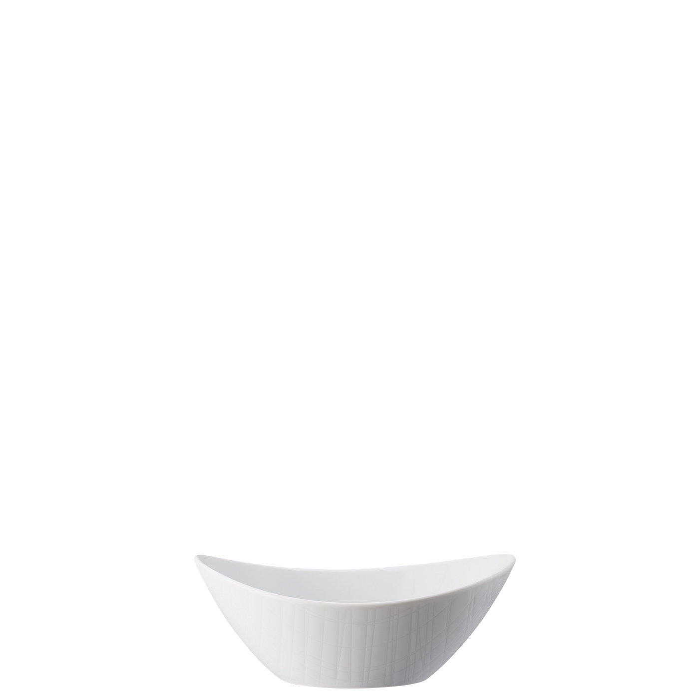 Rosenthal Блюдо 15 x 11 см овальное белое Mesh Colours | https://grandposuda.com.ua