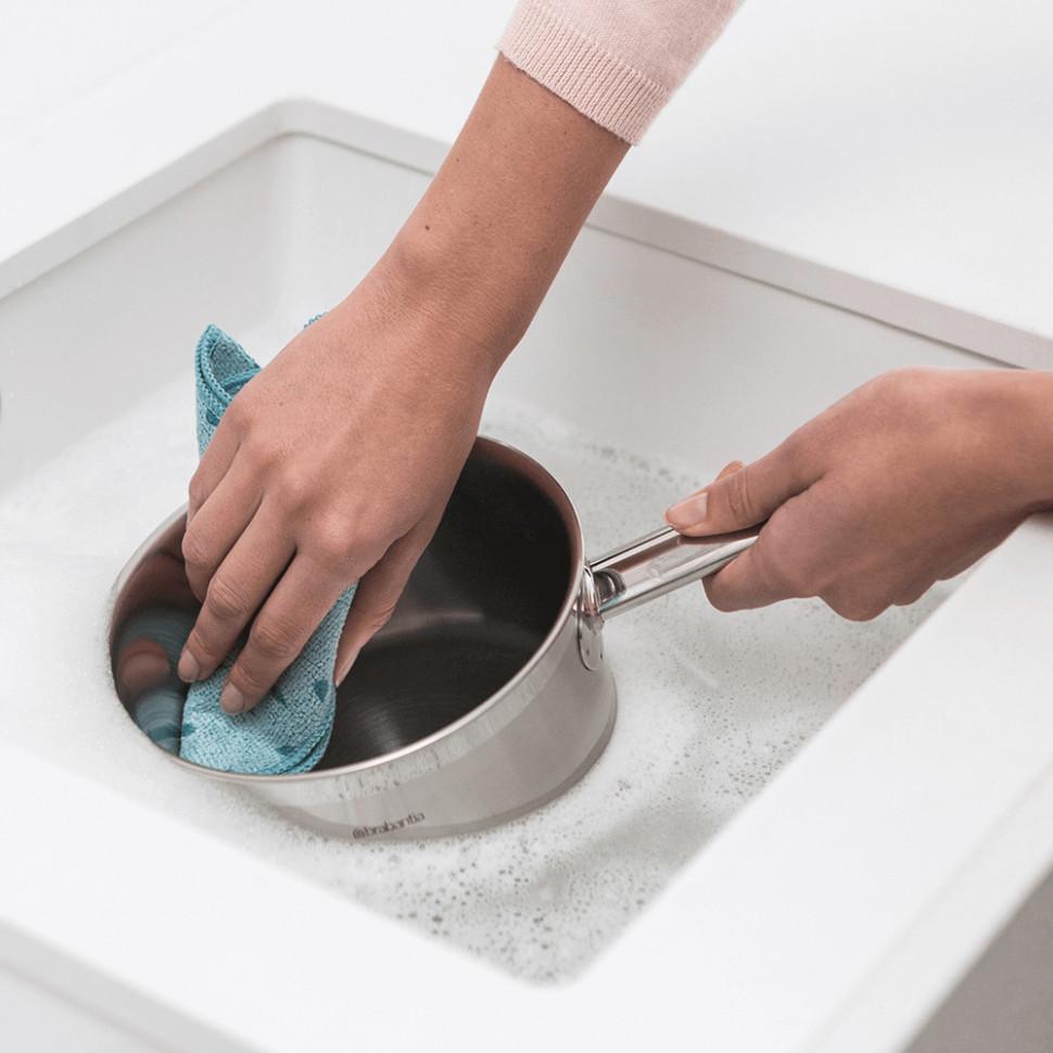 Brabantia Набор полотенец для посуды, 2 шт 0,5х30х30 см мятный Sink side | https://grandposuda.com.ua
