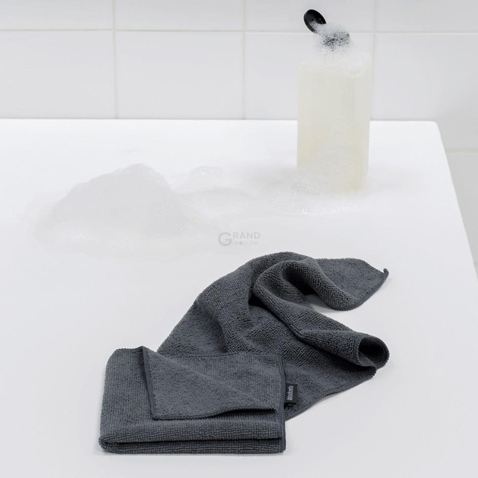 Brabantia Набор полотенец для посуды, 2 шт 0,5х30х30 см темно-серый Sink side | https://grandposuda.com.ua