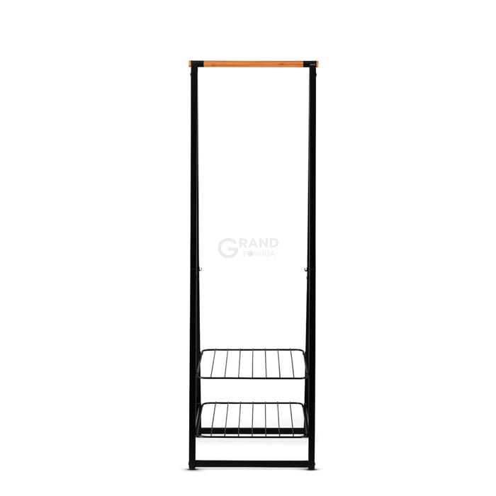 Brabantia Стійка для одягу 190х60,6х57 см чорна | https://grandposuda.com.ua