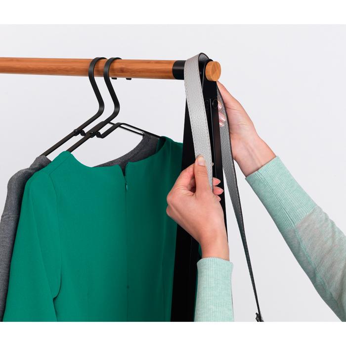 Brabantia Стійка для одягу 190х60,6х57 см чорна | https://grandposuda.com.ua